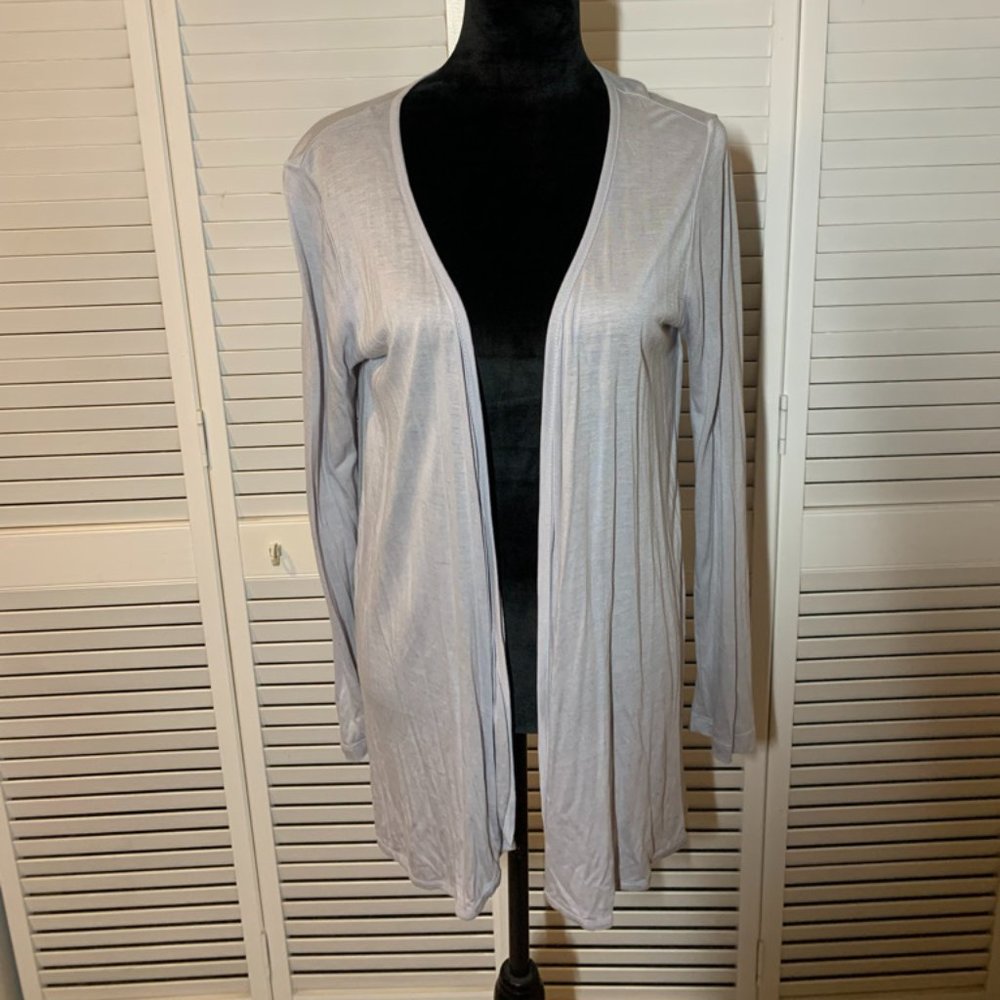 All @ Once Grey Knife Pleated Sweater